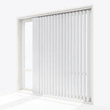 Louvolite Monroe Ice Vertical Blinds - Zen Shades