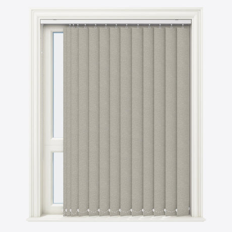 Louvolite Monroe Mineral Vertical Blinds - Zen Shades