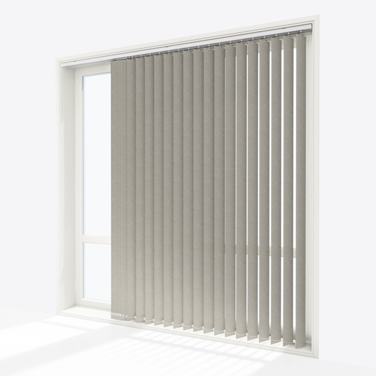 Louvolite Monroe Mineral Vertical Blinds Replacement Slats - Zen Shades