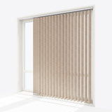 Louvolite Strata SPC Parchment Vertical Blinds Replacement Slats - Zen Shades