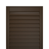 Madison American Walnut Shutters - Zen Shades