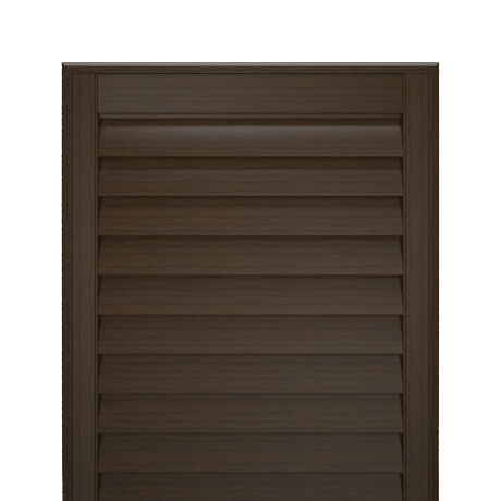 Madison American Walnut Shutters - Zen Shades