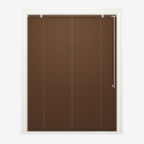 Matte Chocolate Brown Venetian Blinds - Zen Shades