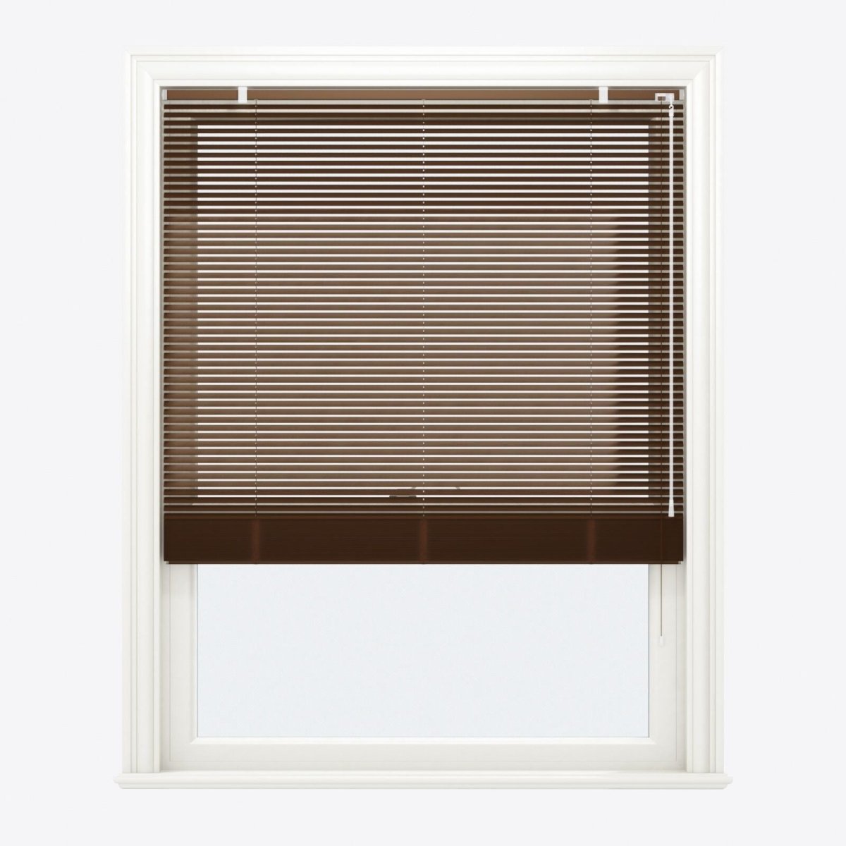 Matte Chocolate Brown Venetian Blinds - Zen Shades