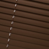 Matte Chocolate Brown Venetian Blinds - Zen Shades