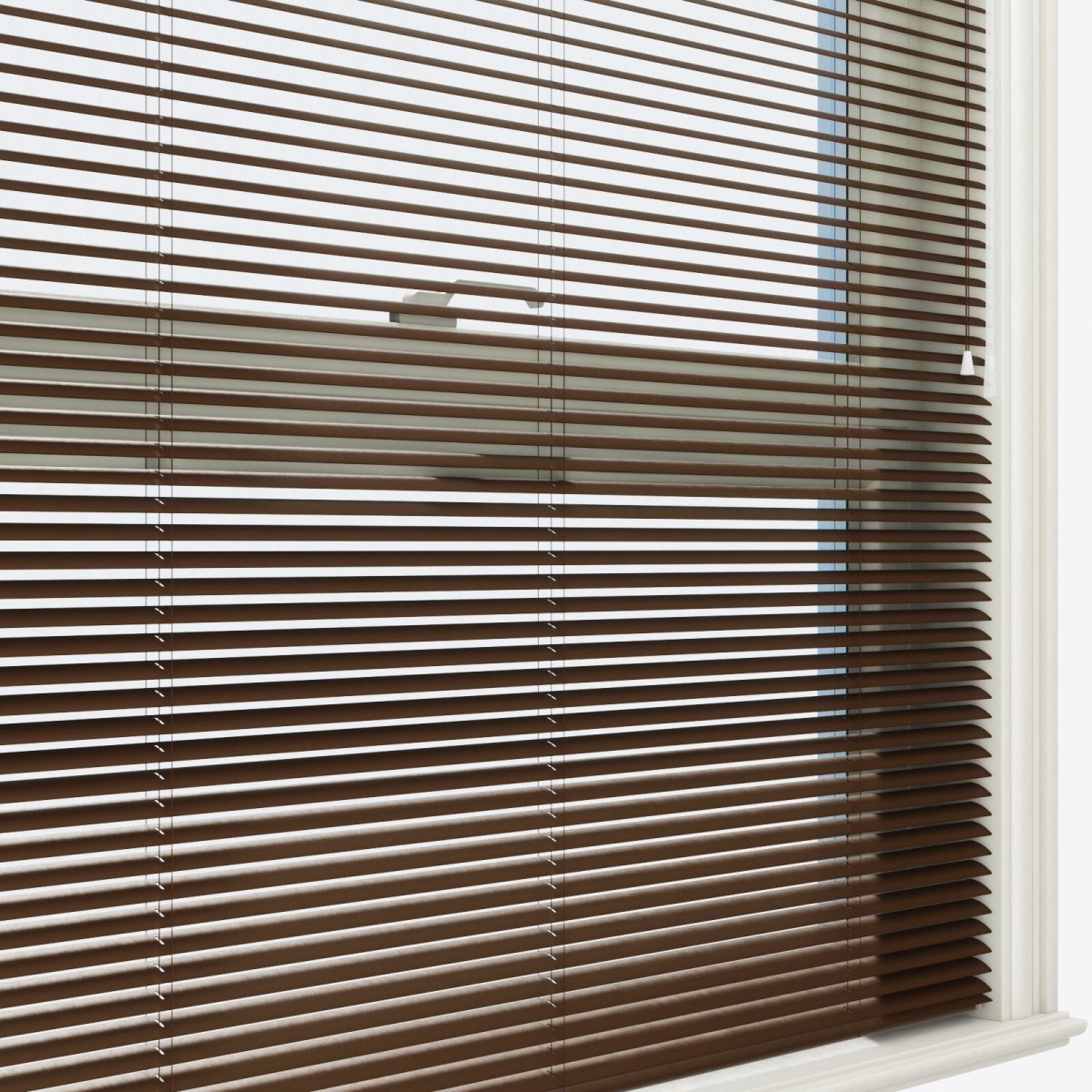 Matte Chocolate Brown Venetian Blinds - Zen Shades