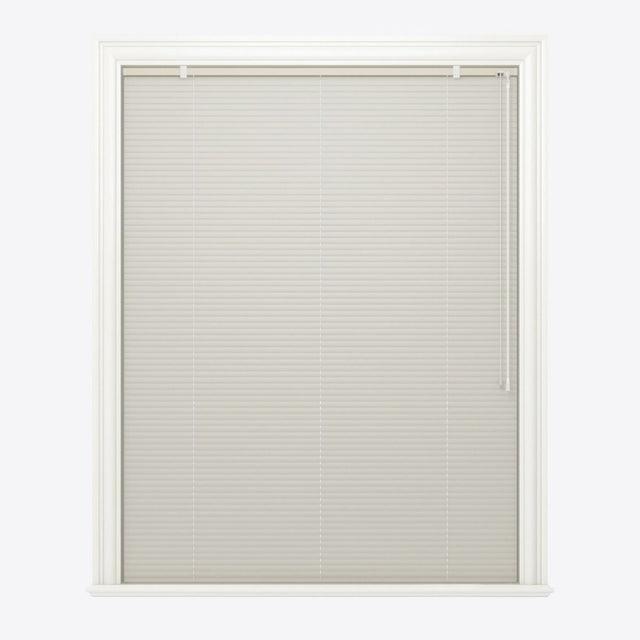 Matte Oyster White Venetian Blinds - Zen Shades