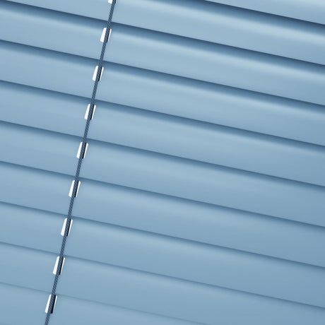 Matte Pastel Blue Venetian Blinds - Zen Shades