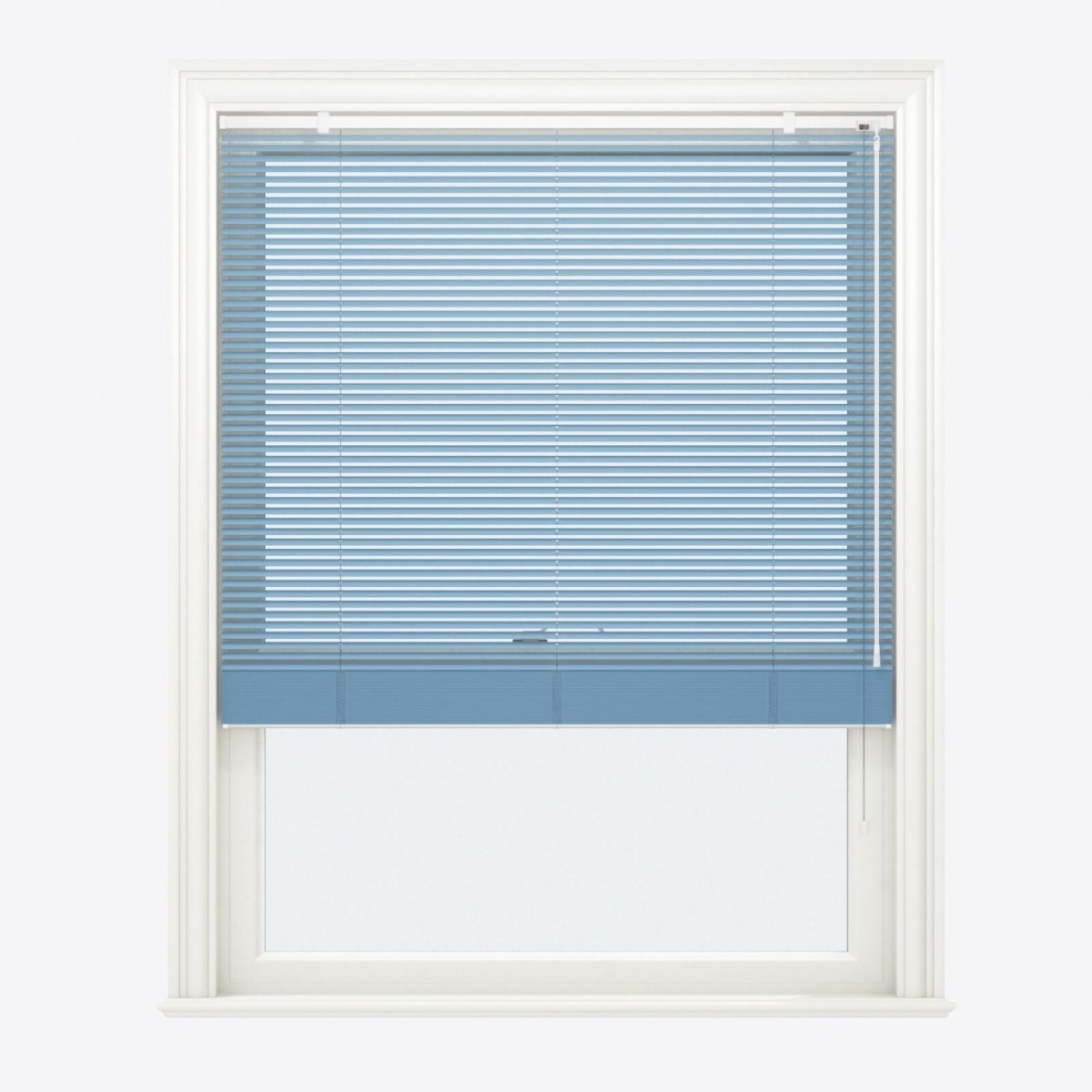 Matte Pastel Blue Venetian Blinds - Zen Shades