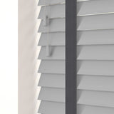 Mission Fine Grain Faux Wood Blinds With Static Tapes - Zen Shades