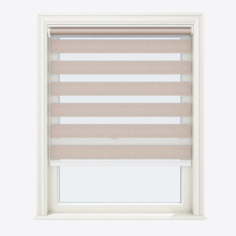 Mocha Meringue Blackout Day & Night Blinds - Zen Shades