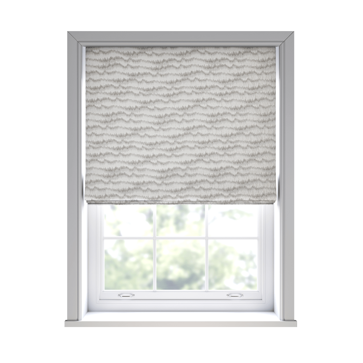 Nomad Platinum Roman Blinds - Zen Shades