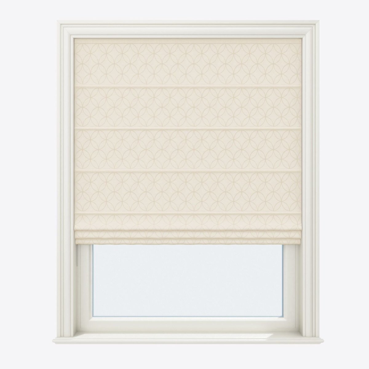 Orbit Eggnog Roman Blinds - Zen Shades