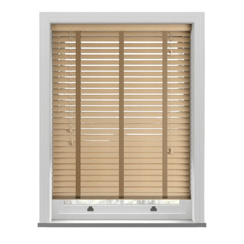 Oregon Real Wooden Blinds With Tapes - Zen Shades