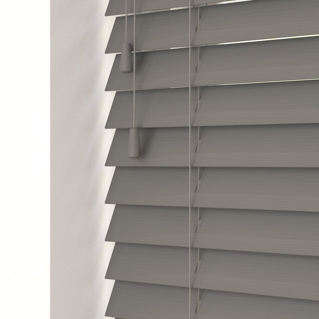 Orion Fine Grain Faux Wood Blinds - Zen Shades