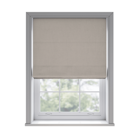 Ortega Oyster Roman Blinds - Zen Shades