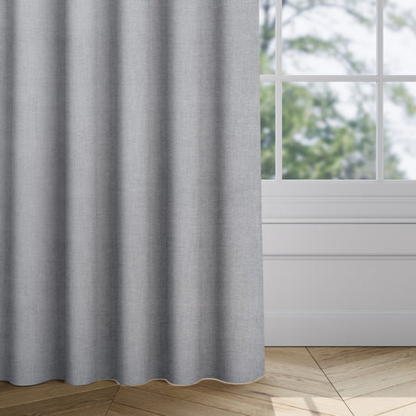 Ortega Silver Curtains - Zen Shades