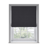 Ortega Smoke Roman Blinds - Zen Shades