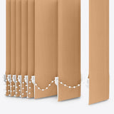 Pacific Clay Vertical Blinds - Zen Shades