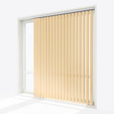 Pacific Gray Sand Vertical Blinds - Zen Shades