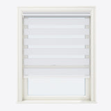 Pearl Blue Blackout Day & Night Blinds - Zen Shades