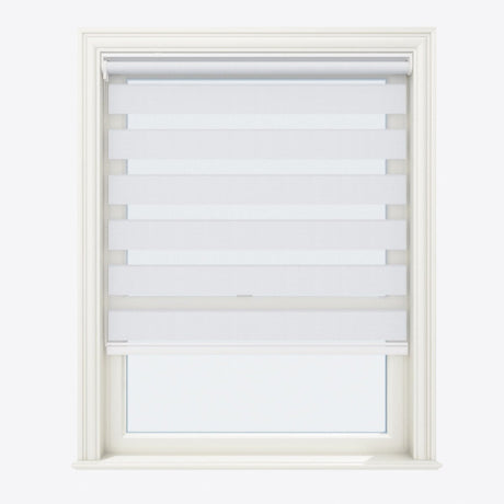 Pearl Blue Blackout Day & Night Blinds - Zen Shades