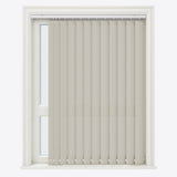 Pencil Stripe Agate Gray Vertical Blinds - Zen Shades