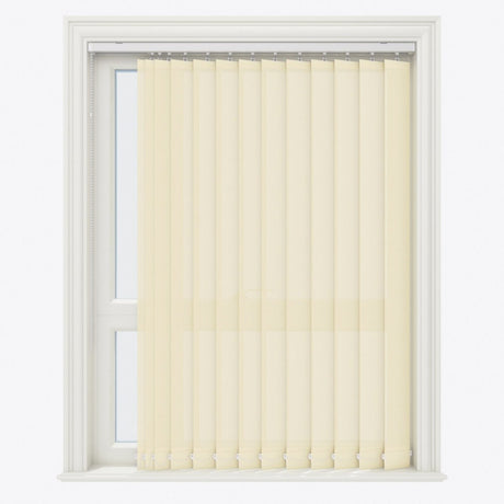 Pencil Stripe Anise Flower Vertical Blinds - Zen Shades