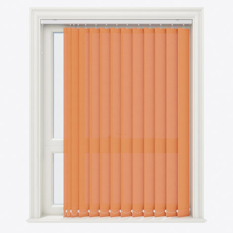 Pencil Stripe Autumn Sunset Vertical Blinds - Zen Shades