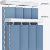 Pencil Stripe Citadel Vertical Blinds - Zen Shades