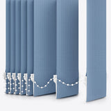 Pencil Stripe Citadel Vertical Blinds - Zen Shades