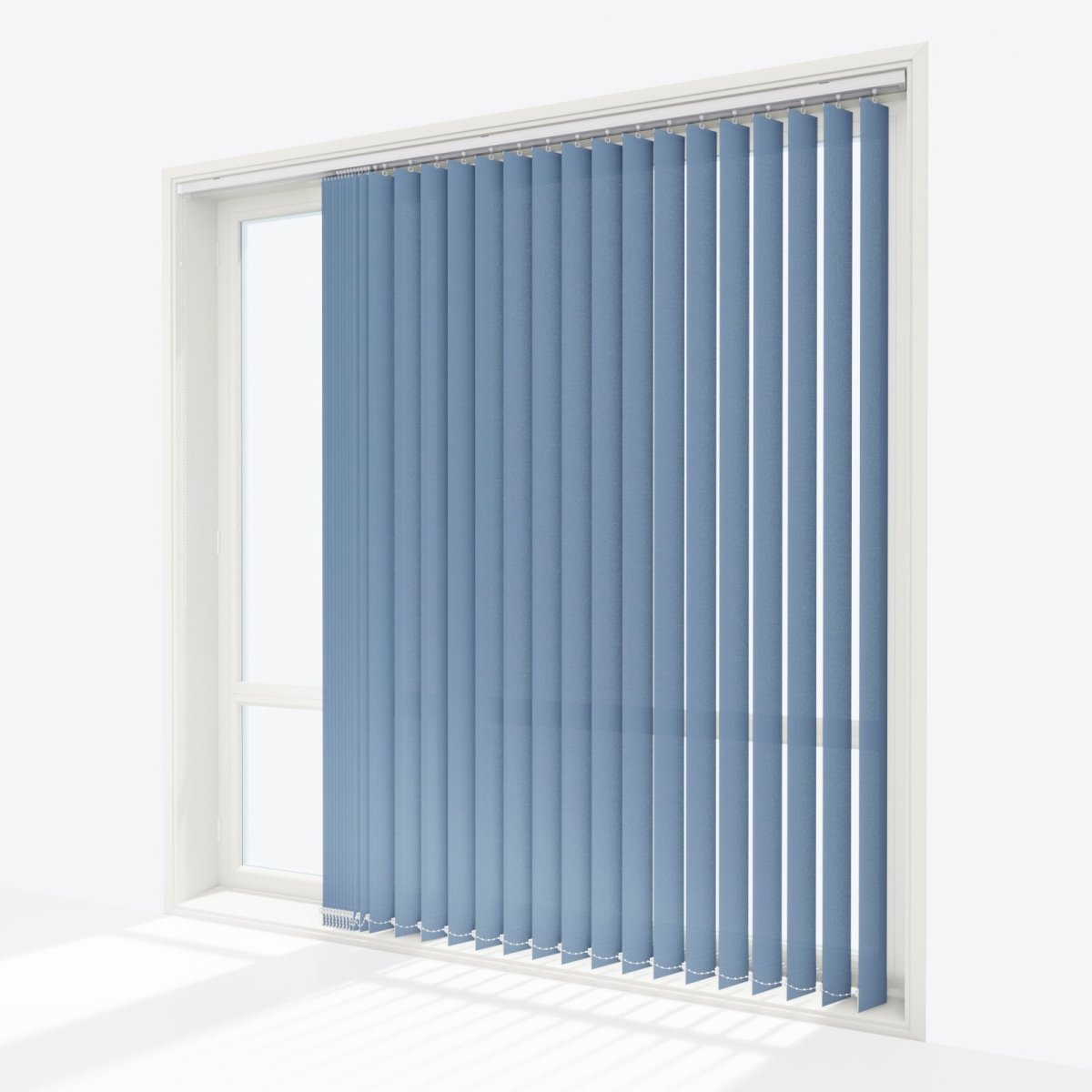 Pencil Stripe Citadel Vertical Blinds Replacement Slats - Zen Shades