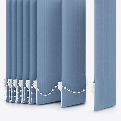 Pencil Stripe Citadel Vertical Blinds Replacement Slats - Zen Shades