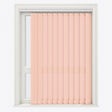 Pencil Stripe Coral Pink Vertical Blinds - Zen Shades