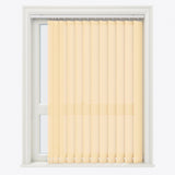 Pencil Stripe Golden Fleece Vertical Blinds - Zen Shades