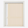 Pencil Stripe Gray Sand Vertical Blinds - Zen Shades