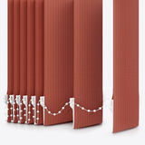 Pencil Stripe Majestic Ridge Vertical Blinds - Zen Shades