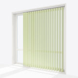 Pencil Stripe Margarita Vertical Blinds - Zen Shades