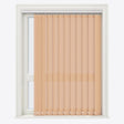 Pencil Stripe Peach Yellow Vertical Blinds - Zen Shades