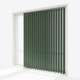 Pencil Stripe Pleasant Hill Vertical Blinds - Zen Shades