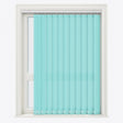 Pencil Stripe Pool Blue Vertical Blinds - Zen Shades