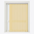 Pencil Stripe Puff Pastry Yellow Vertical Blinds - Zen Shades