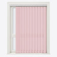 Pencil Stripe Shrub Rose Vertical Blinds - Zen Shades