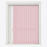 Pencil Stripe Shrub Rose Vertical Blinds - Zen Shades