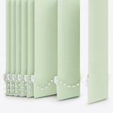 Pencil Stripe Spray Vertical Blinds Replacement Slats - Zen Shades