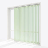 Pencil Stripe Spray Vertical Blinds Replacement Slats - Zen Shades