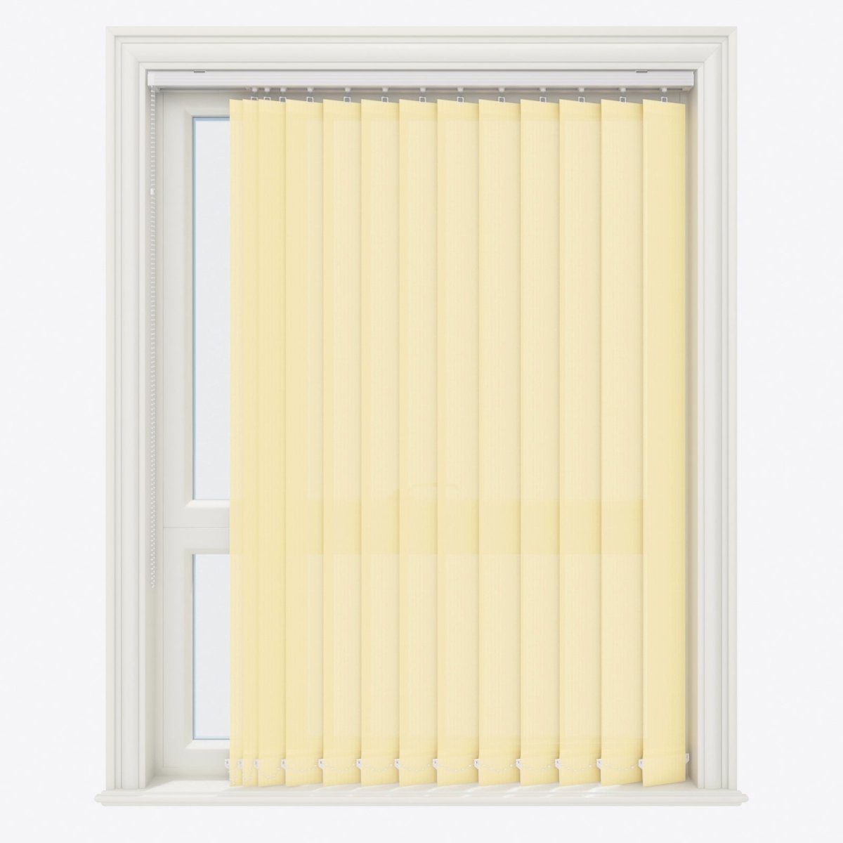 Pencil Stripe Sunlight Vertical Blinds - Zen Shades