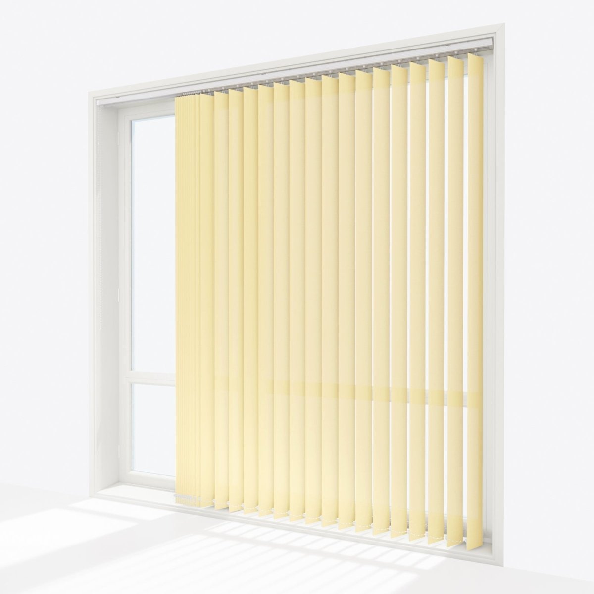 Pencil Stripe Sunlight Vertical Blinds - Zen Shades