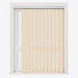 Pencil Stripe White Smoke Vertical Blinds - Zen Shades