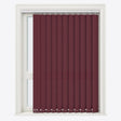 Pencil Stripe Zinfandel Vertical Blinds - Zen Shades